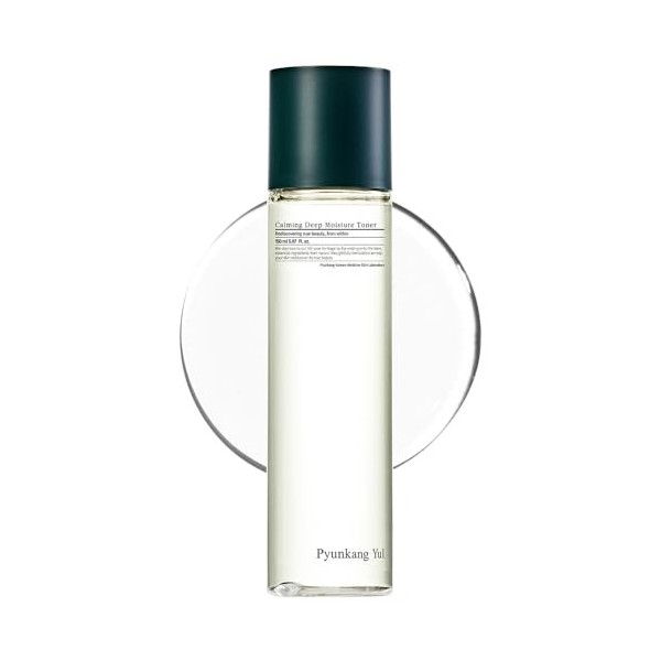[PKY] Pyunkang Yul Calming Deep Moisture Toner – Lotion tonique visage pour femmes avec AHA et PHA – Pour adolescents et adul...
