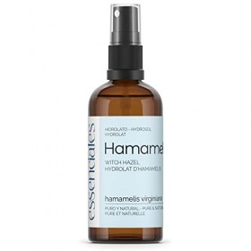 Essenciales - Hydrolat et Eau florale de Hamamélis hamamelis virginiana BIO, 100 ml | 100% Pure et Naturel - Certifiée Biol L...