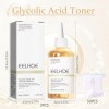 2PCS Acide Glycolique,Solution Tonifiante À L’Acide Glycolique 7%,Toner À Lacide Glycolique Pour Le Visage,Exfoliat Pour Le 