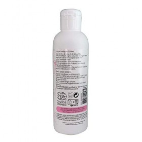 BORN TO BIO Lotion Tonique Rose et Bleuet Bio 200 ml, Bio certifié Ecocert Lotions Toniques