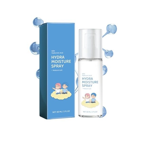 Brume Hydratante Pour Le Visage - | 60cl Format Nomade Lotion Douce Fluide Léger | Quotidien Intérieur Extérieur Voyage Plage