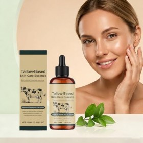 Sérum visage au suif & tripeptide de cuivre-1, hydratant profond, léger, absorption rapide, peaux sèches/fatiguées, tous type...