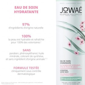 Jowaé - Eau de Soin Hydratante à lEau de Fleurs de Sakura 200ml - Soin visage - Toutes peaux - Peaux sensibles - 97% dingré
