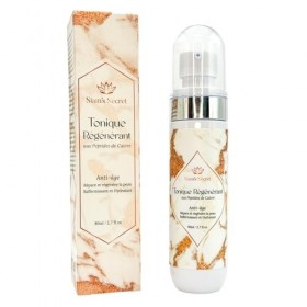 Siams Secret - Tonique Visage Régénérant Anti-Âge – Peptides de Cuivre – Raffermissant et Hydratant – 80ml