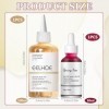 Acide Glycolique 7% Tonique, AHA 30% + BHA 2% Peeling Solution, Sérum Exfoliant pour le Visage, Purifier et Hydrater la Peau,