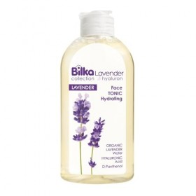 Bilka Collection Tonique hydratant pour le visage à la lavande et à lacide hyaluronique, 200 ml.