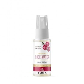 Wooden Spoon Eau de Rose Bio Rose Damascena – Hydrolat 100% Bio, Apaise & Rafraîchit la Peau, Tonique Naturel, Brume Visage &
