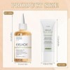 Acide Glycolique 7% Exfoliating Toner et Crème Rétrécissante pour Les Pores, Glycolic Acid Toner Visage, Rétrécit Les Pores, 