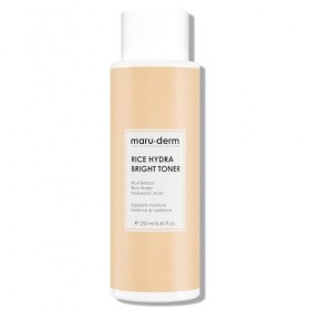 Maruderm Lotion Tonique Éclat & Hydratation au Riz – Toner Visage Hydratant & Illuminant à l’Extrait de Riz – Soin Quotidien 