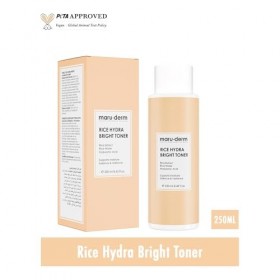 Maruderm Lotion Tonique Éclat & Hydratation au Riz – Toner Visage Hydratant & Illuminant à l’Extrait de Riz – Soin Quotidien 