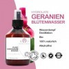 B.O.T cosmetic & wellness Bio Hydrolat de Géranium. Eau de Géranium pour les Soins de la Peau Visage & Corps , les Cheveux e
