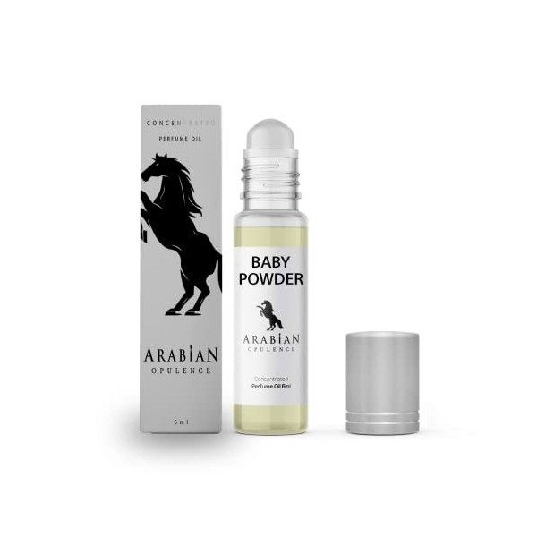 FR50 Baby Powder U – Arabian Opulence – Huile corporelle – Sans alcool – 6 ml Roll-on