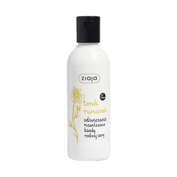 Ziaja – Camomille Toner nettoyante et apaisante – 200 ml