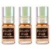 Huile Parfumée GODEN SAND 3 ml, Oud Arabe 100% Huile Sans Alcool Musc Halal Pour Homme et Femme Attar Longue Durée, Flacon Ro