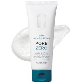 BE THE SKIN Mousse nettoyante BHA+ Pore Zero 5,07 fl oz / 150 ml | Nettoyant visage pour le soin des pores et le contrôle du 