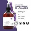 LAVANDE BIOLOGIQUE Eau florale pure biologique Hydrolat de lavande biologique Idéal peaux sensibles et matures, tonique pour
