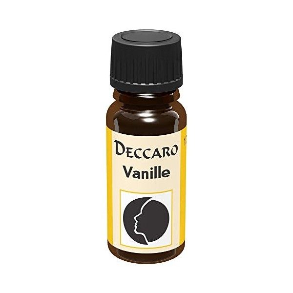 DECCARO Huile aromatique Vanille, 10 ML Huile de Parfum 