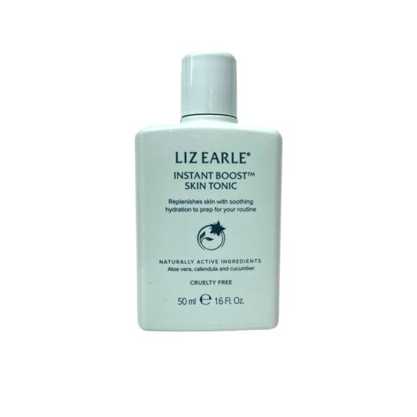 Liz Earle Instant Boost Skin Tonic 50ml travel size bottle by Liz Earle