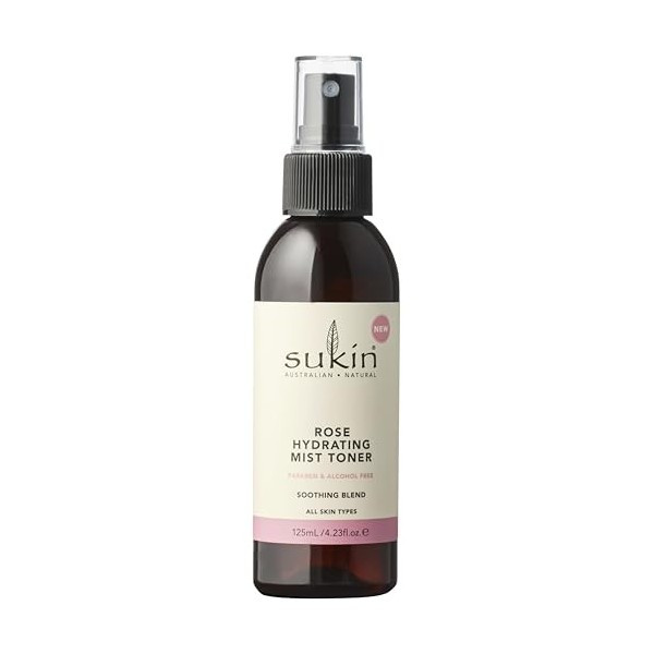 Sukin Mist Toner Rose 125 ml