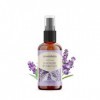 Hydrolat de lavande 100 ml - Aromathérapie, piqûres de moustiques, tonique pour le visage, protection contre la transpiration