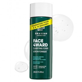 Shakeup Cosmetics - Face 4Ward - Clarifying Toner For Men, Exfoliates & Freshens the Skin, With Glycolic Acid & Witch Hazel 2