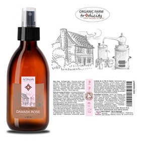 Bleu & Marine Bretania - Hydrolat Rose de Bulgarie Bio 250ml | Anti-âge, Rafraîchissant | 100% Naturel, Vegan | Parfait pour ...