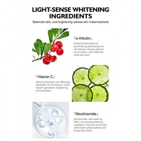 Toner Blanchissant à Larbutine 100 Ml, Toner à Larbutine Hydratant en Profondeur à la Vitamine C, Eau éclaircissante pour l