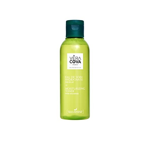 Lotion Tonique Hydratante aux Actifs de Thé Vert et Marin - Veracova - Toner 98% dOrigine Naturelle - Purifie, Protège pour 