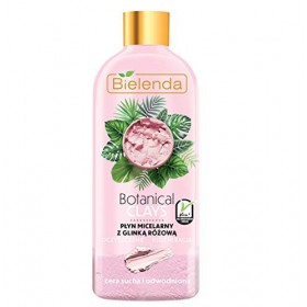Bielenda Natural Botanical Clays Vegan Pink Clay Micellar Liquid 500ml