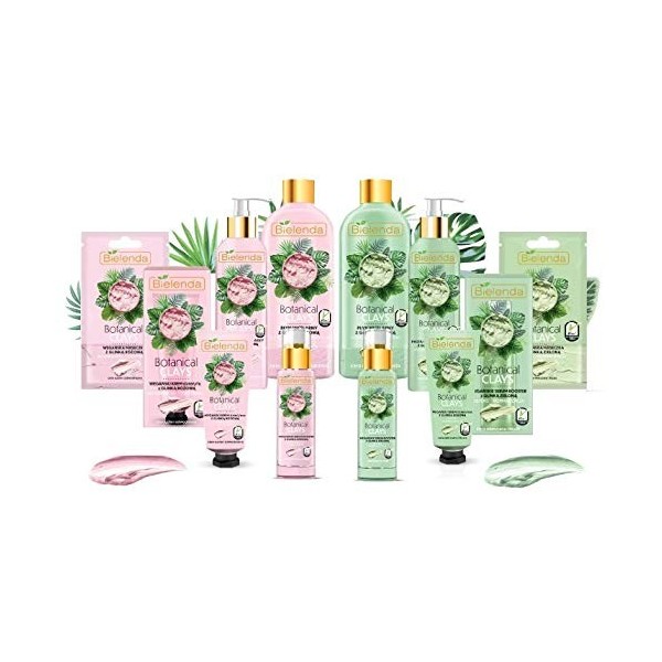 Bielenda Natural Botanical Clays Vegan Pink Clay Micellar Liquid 500ml