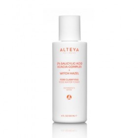 Alteya - Tonique Clarifiante des Pores - 120 ml - Avec 2% dAcide Salicylique - Complexe dacacia & Hamamélis - Exfoliant en 