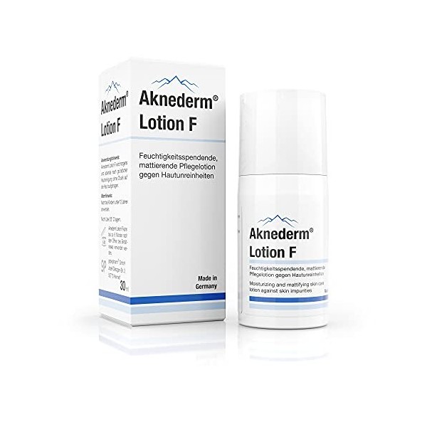 Aknederm Lotion F gegen Hautunreinheiten, 30 ml Lotion