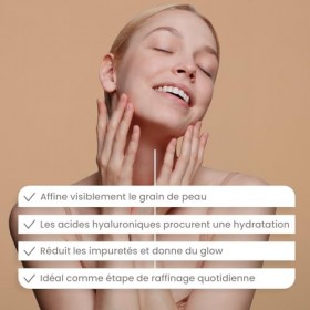 Spilanthox therapy - Mega Refining & Glow Boost Toner - tonique pour visage aux acides AHA + BHA, niacinamide et extrait de p