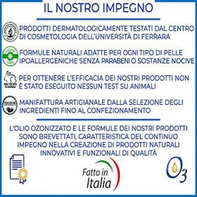 OZONO H&B - Lotion Tonique à lhuile ozonisèe - MADE IN ITALY 250ml 