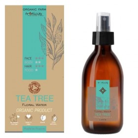Tradicity ORGANIC FARM - Eau Florale Purifiante 250ml | Soin Peau, Cheveux | Pour Peaux Grasses, Mixtes, Acnéiques | Utilisat