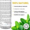 bleu & marine Bretania - Eau Florale Organique de Menthe Poivrée 200ml | Tonifiante & Décongestionnante | Idéale pour Peaux G