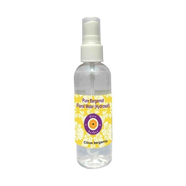 Eau florale pure de jasmin Deve Herbes Hydrolat Jasminum officinale 100% de qualité thérapeutique 100 ml 3.38 oz Lotions To...