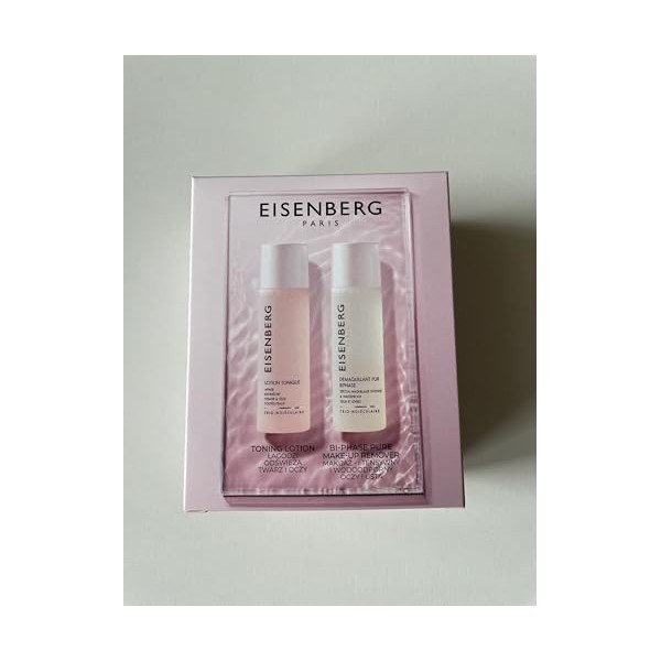 Eisenberg Lotion tonifiante 50 ml + Bi- Phase pure Make - Up Remover 50 ml duo set