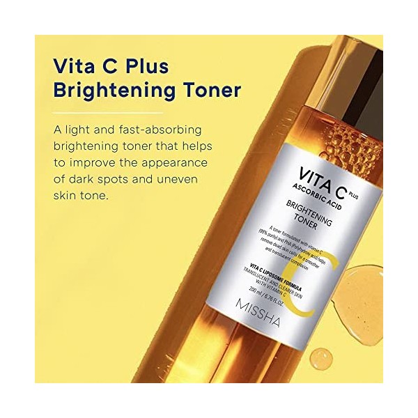 Missha Vita C Plus Brightening Toner 200ml / 6.76 FL.OZ.