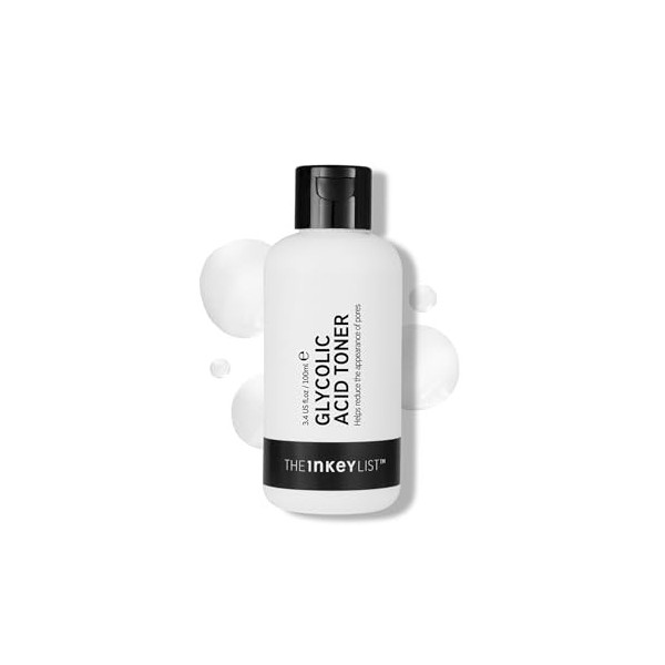 The Inkey List Tonique exfoliant à l’acide glycolique - 100 ml Lotions Toniques