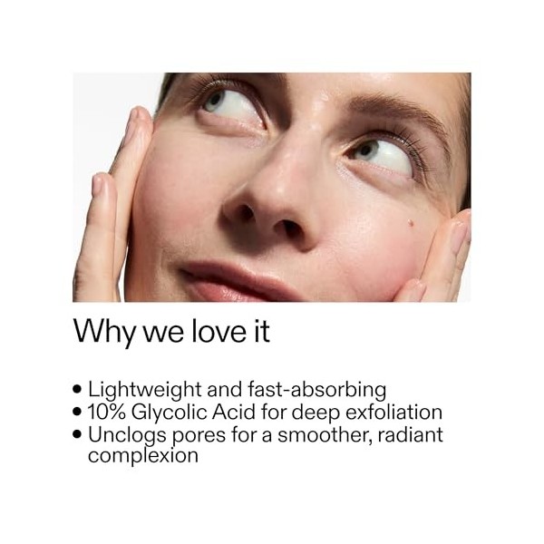 The Inkey List Tonique exfoliant à l’acide glycolique - 100 ml Lotions Toniques