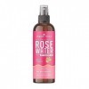 Organic Netra Rose Water with Vitamin C Exfoliates the Skin and Controls Oil Excellent for Clearing Away Makeup & Dirt from P