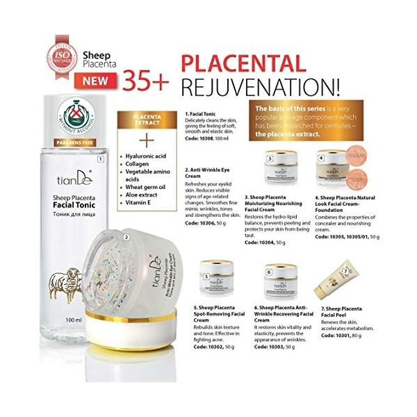 Visage tonique, tianDe 10308, 100ml, la base de la "vie de face"!