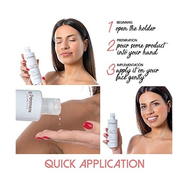 Le Pommiere Eau de Rose Micellaire et Tonique Visage 250ml. Nettoie et démaquille le visage. Hydrate et tonifie la peau de ma