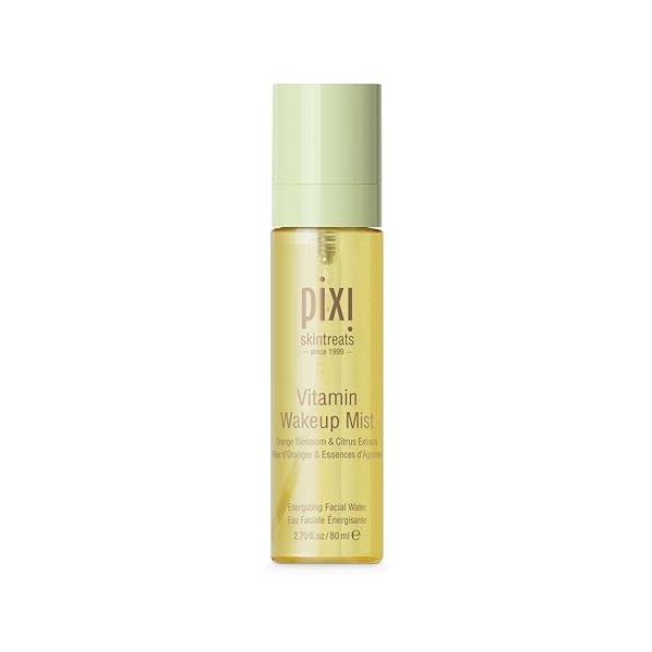 Pixi Beauty Vitamin-C Wakeup Mist | Brume Énergisante à la Vitamine C | Rafraîchit, Apaise et Réveille l’Éclat Naturel de la