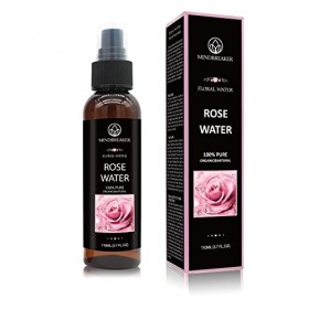 Eau de rose biologique - De qualité thérapeutique, pure, bulgare - Idéal pour les toniques pour le visage, la peau, les cheve...