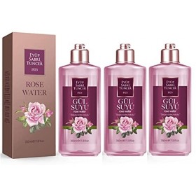 Eyüp Sabri Tuncer Eau de Rose Pure pour le Visage Sans Alcool | Hydrolat 100% | Toner | Gülsuyu | Dissolvant de Maquillage 3 ...
