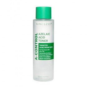 NINELESS A-Control Toner Acide Azélaïque 150 ml avec Acide Glycolique, Acide Citrique, Acide Lactique et Niacinamide