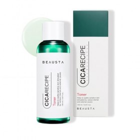Tonique visage Centella Asiatica Peaux Sèches Sensibles / Effet apaisant et Hydratant / Beausta Cicarecipe 150 ml / Skincare 