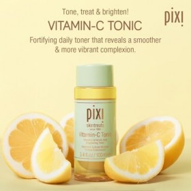 Pixi Tonique À La Vitamine C, Tonique Éclaircissant Et Apaisant Pour Le Visage, Améliore La Luminosité De La Peau, Infusé DA ...